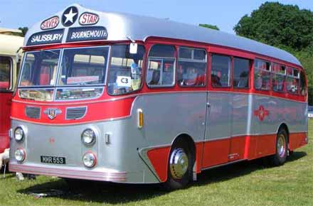 leyland harrington silver star bus tiger cub wayfarer showbus builders motor services hove manu